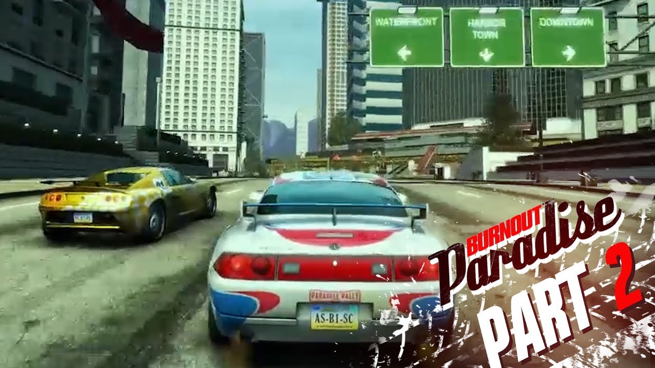 Burnout Paradise - Part 2 - RACE CAR UNLOCKED!