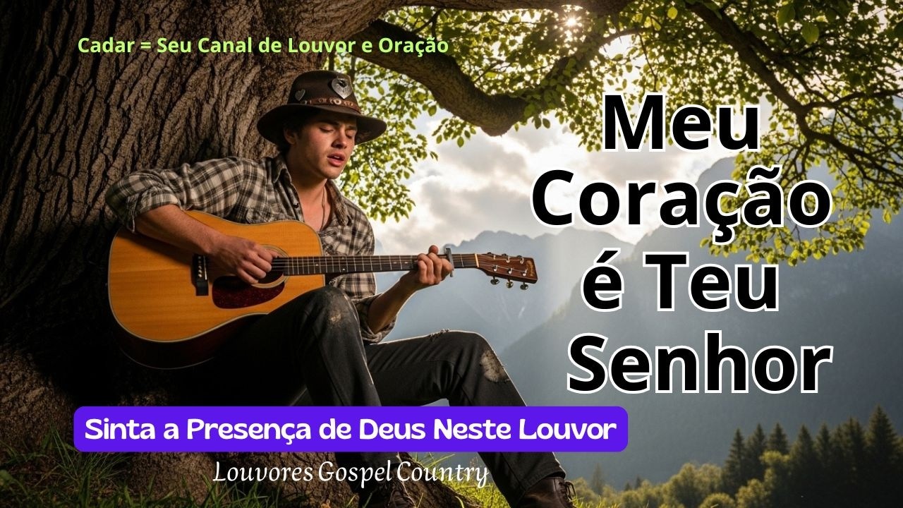 MEU CORAÇÃO É TEU SENHOR#adoracaoautentica #palavraselouvores