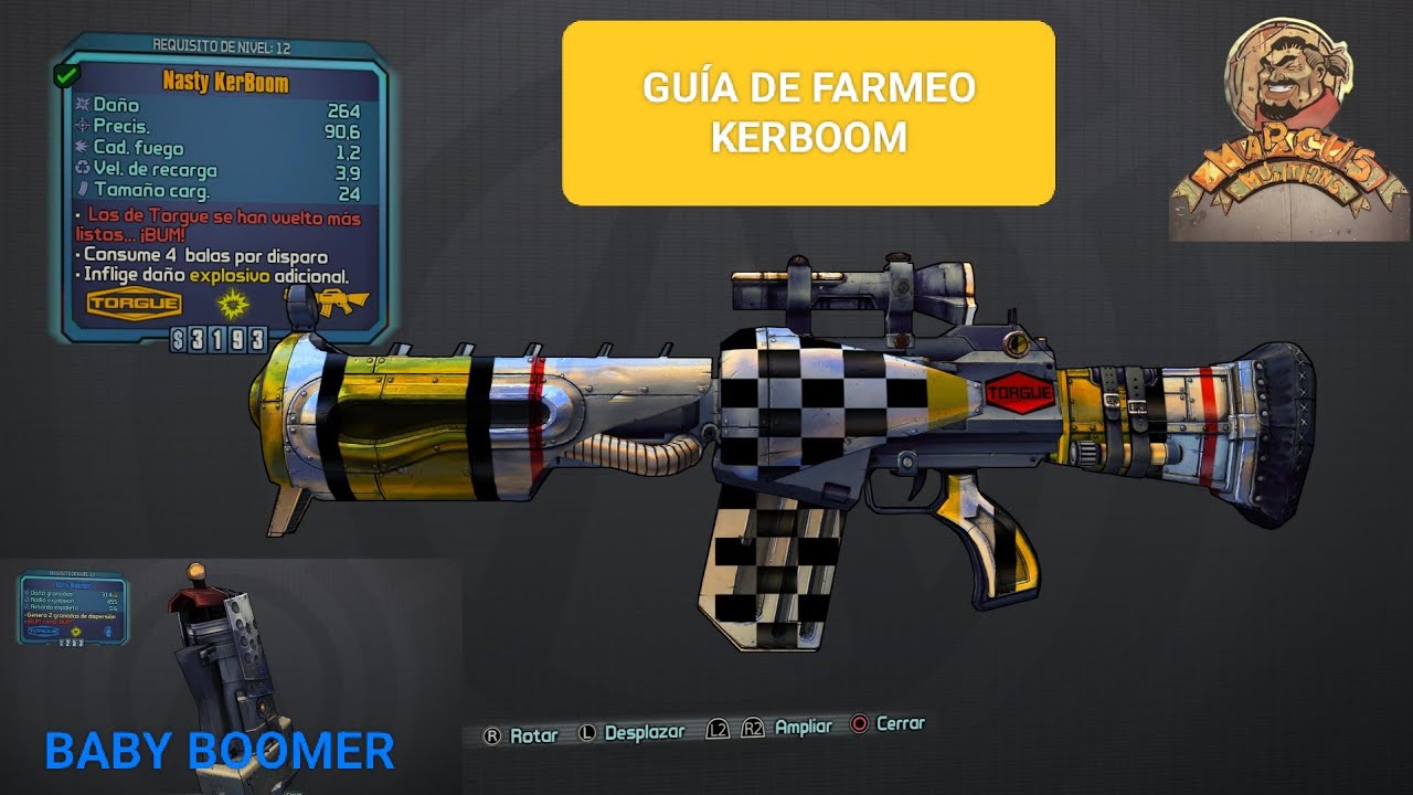 Borderlands The Pre-sequel Guia Kerboom