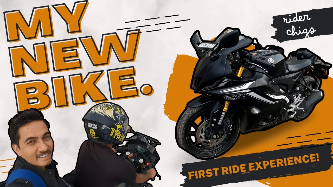 મારું નવું બાઈક | MY NEW BIKE FIRST RIDE | RIDER CHIGS