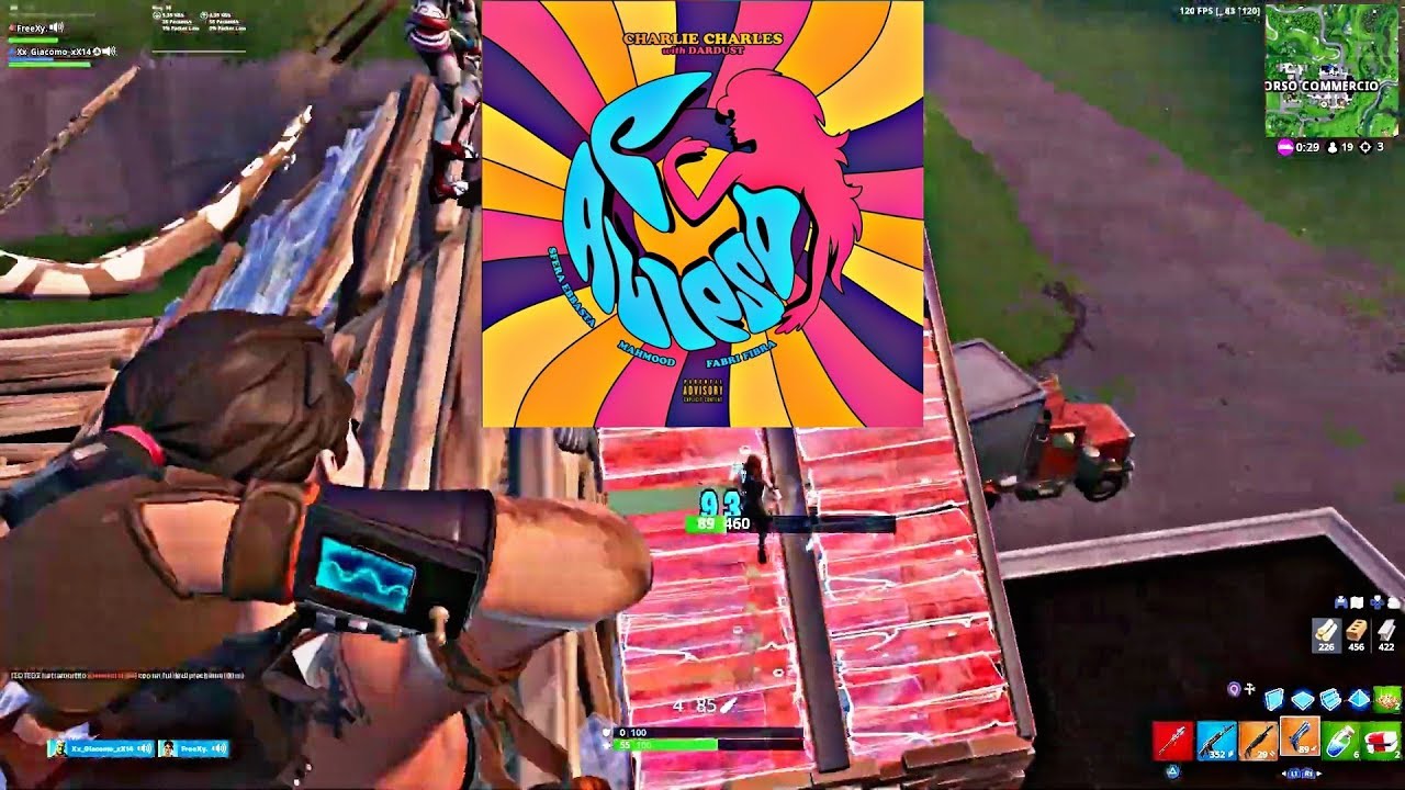 Montage Fortnite - Calipso (Charlie Charles w/Dardust ft. Sfera Ebbasta , Mahmood & Fabri Fibra)