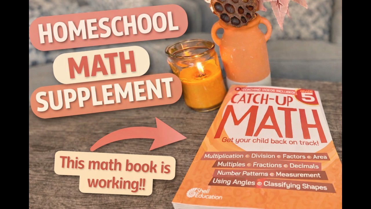 Shell Education Catch Up Math Grade 5 Flip Through | Homeschool Math Supplement We’re Loving