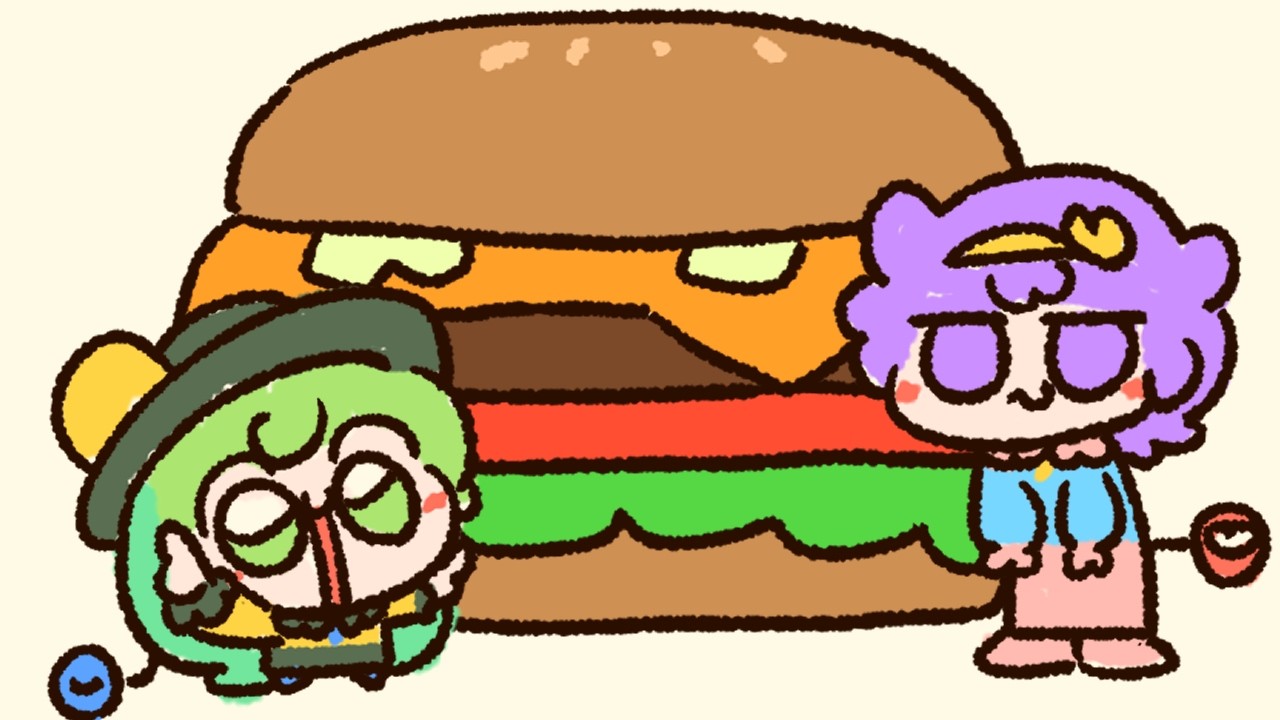 [Touhou Cartoon] Koishie is good at a hamburger sculptor!