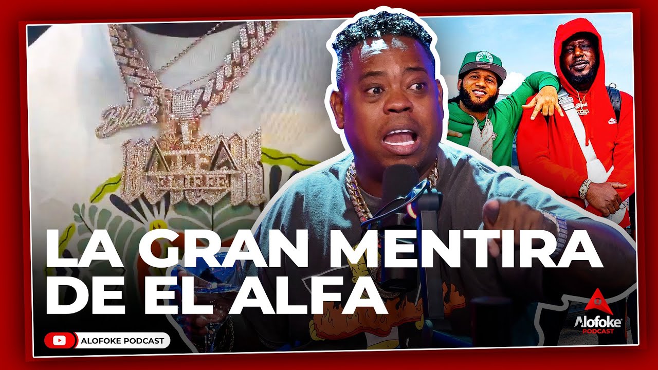 LA GRAN MENTIRA DE EL ALFA SOBRE LA CADENA DE 300 MIL DOLARES DE EL BLACK (EL DESPELUÑE CON DJ TOPO)
