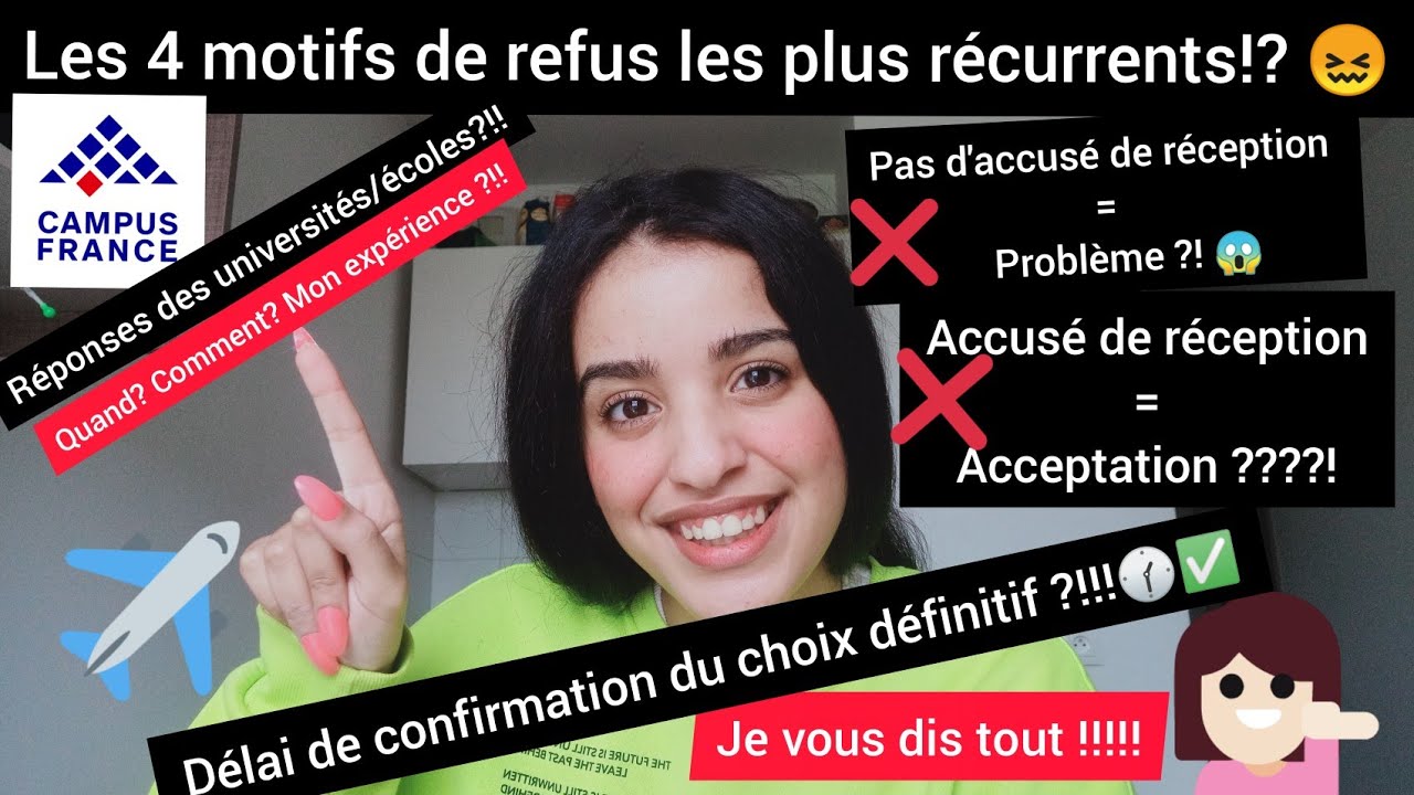 Réponses des établissements Campus France: Je vous dis tout!!