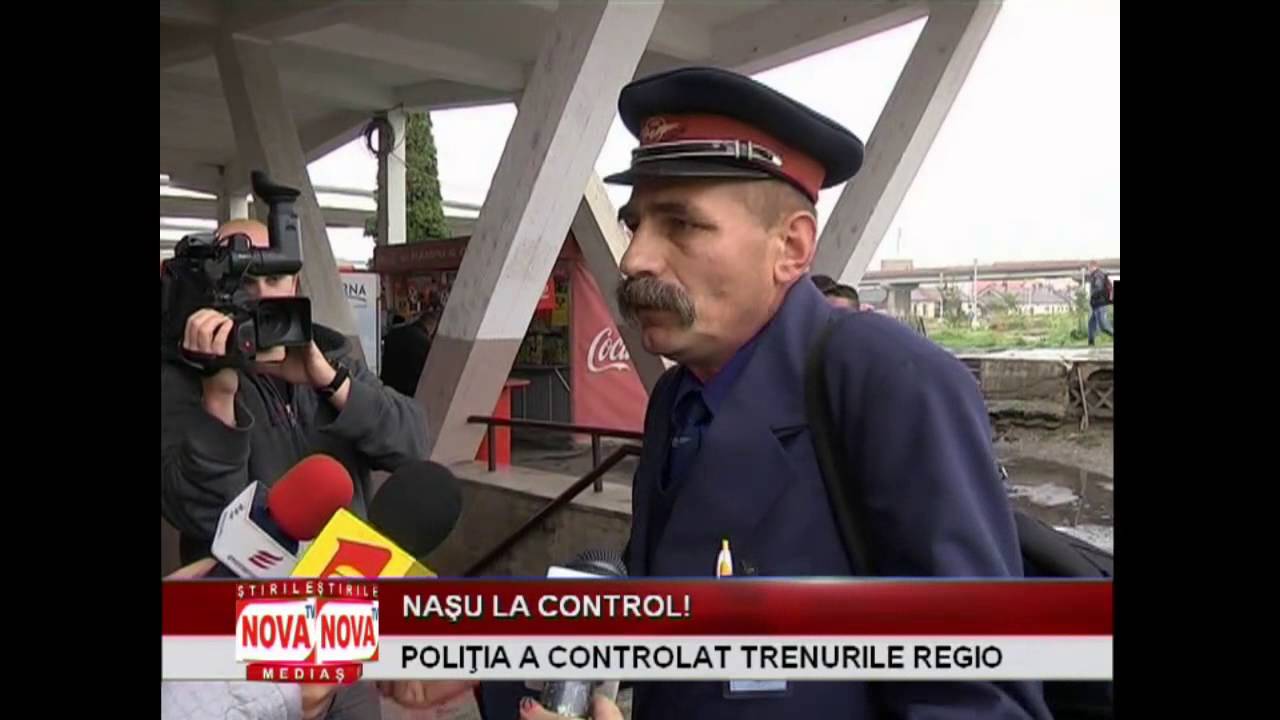 Poliţia TF Sibiu a controlat trenurile regio - NovaTv Mediaş
