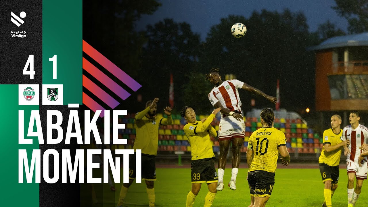 29. kārta: FK Liepāja 4:1 FK Tukums 2000 (Labākie momenti)