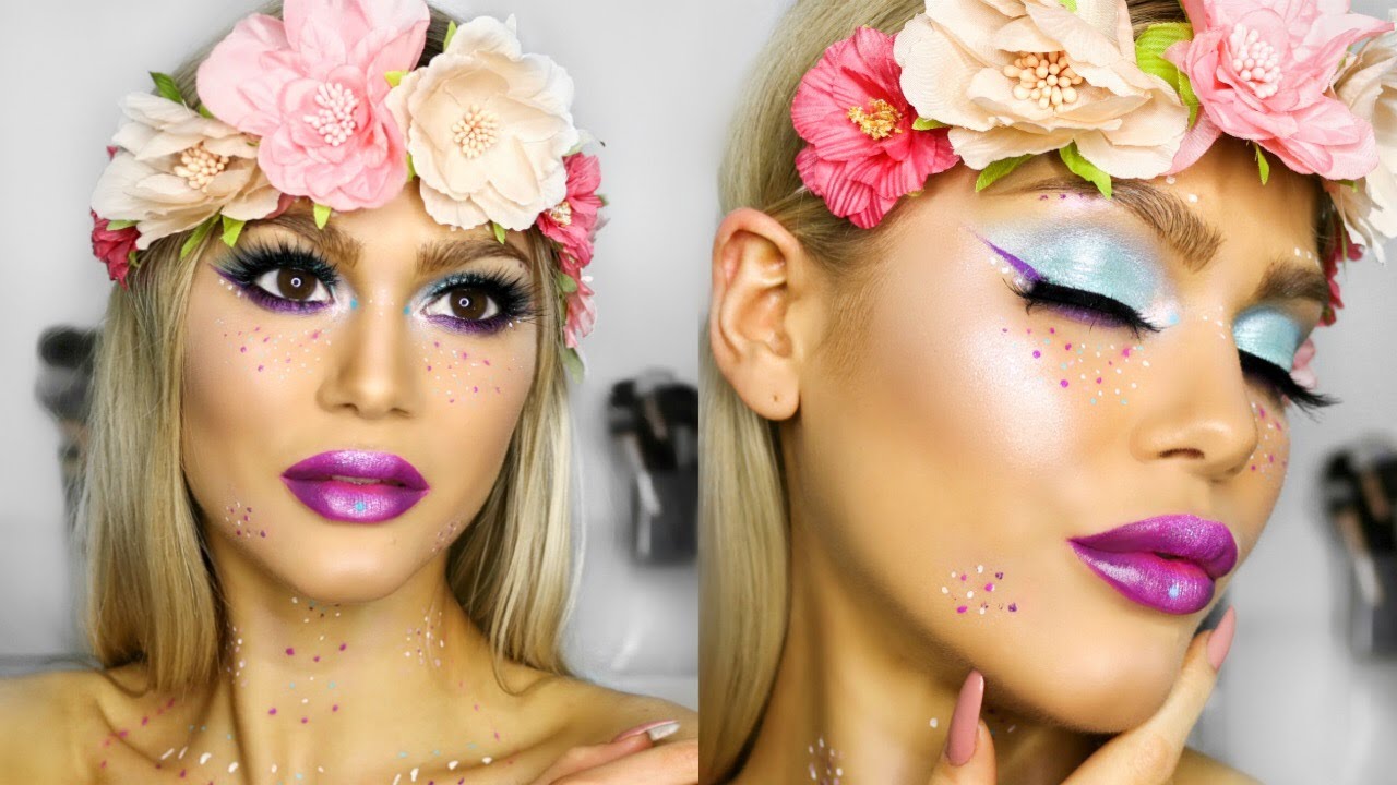 CREATIVE MERMAID/FAIRY FANTASY MAKEUP TUTORIAL