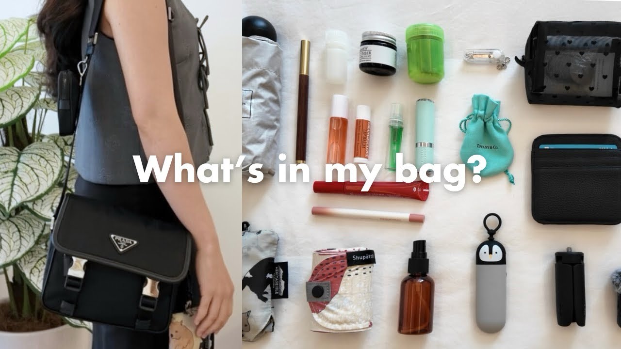 WHAT’S IN MY BAG 2025 👜 Everyday vs mini bag 👛 Daily Essentials, Favourite Lip Products