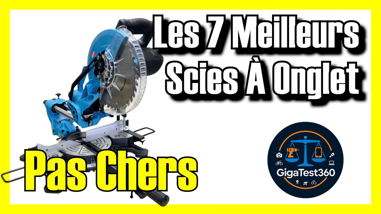 🪚🔥 Les 7 MEILLEURS scies à onglet PAS CHERS sur Amazon [2026]✅[Qualité/Prix] scie radiale
