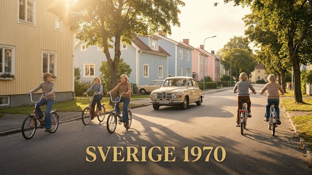 Sverige 1970: När tryggheten fortfarande var en självklarhet