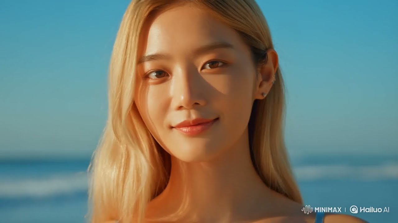Hailuo 02 | Silver bikini blonde asian | AI Visuals (June 2025) Ep.62