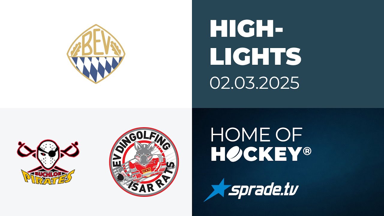02.03.2025 - Highlights - ESV Buchloe vs. EV Dingolfing