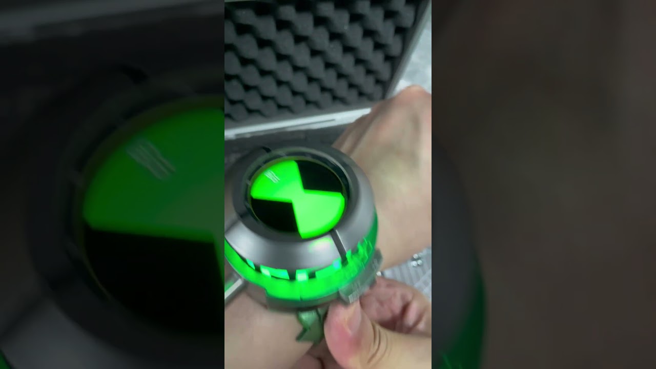 Ben10 omnitrix With a suit case Samsung smart watch inside. #ben10omnitrix #ben10