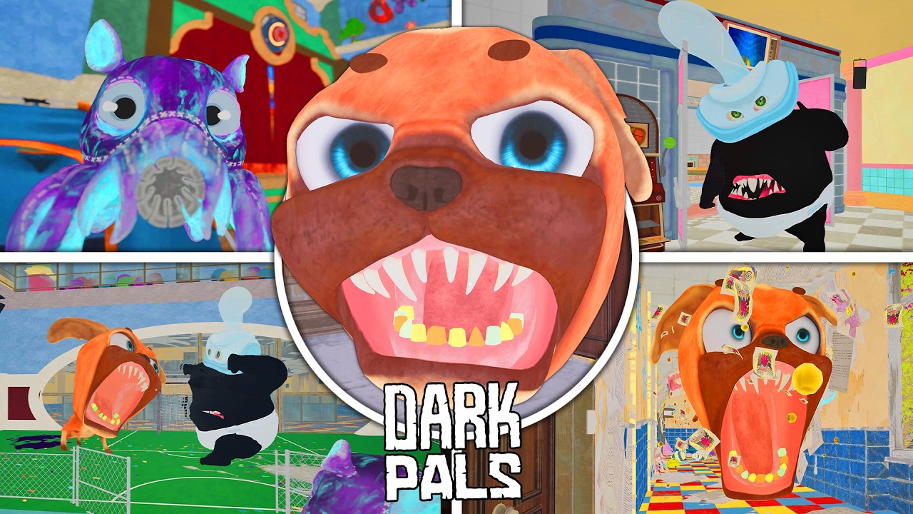 Dark Pals: The 1st Floor - Full Bright Mode Walkthrough (Showcase)