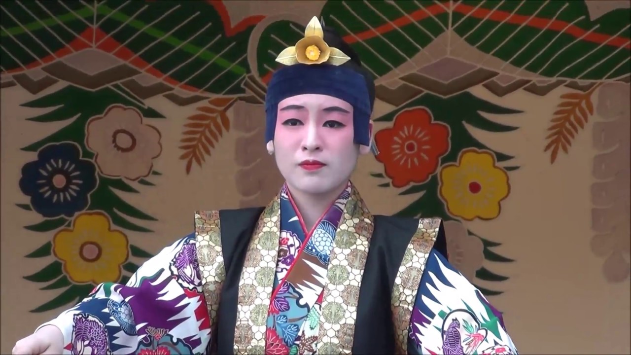 【首里城の舞】若衆特牛節  琉球舞踊穂花会 2017.12.31