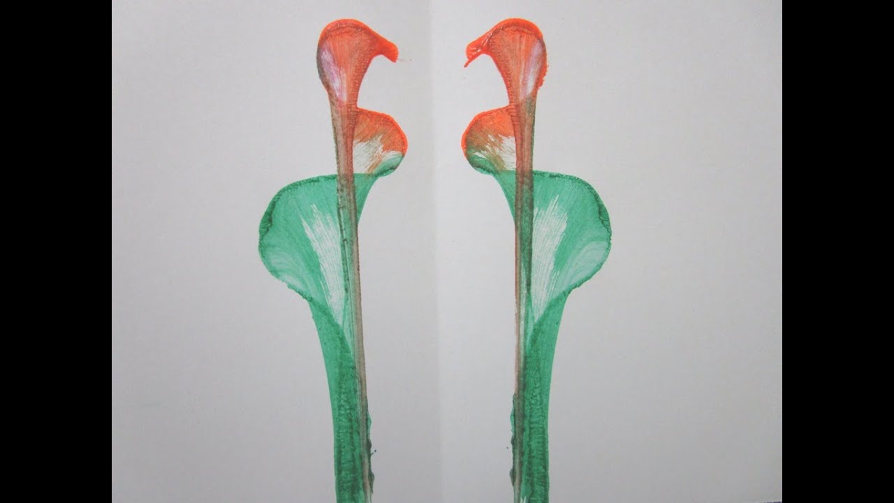 How To Draw a Rose - Thread Painting For Kids, Thread Painting For Children's - String Painting