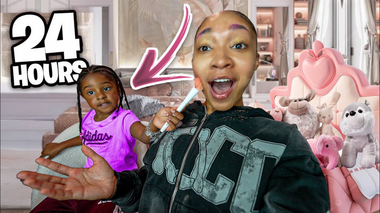 BEING A SINGLE MOM FOR 24 HOURS😱