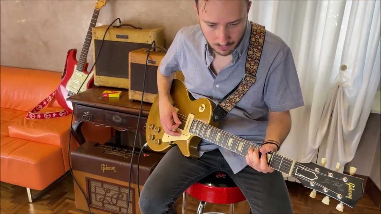 1955 Fender 5D3 + 1954 Gibson Les Paul All Gold (ReCaster Lab)