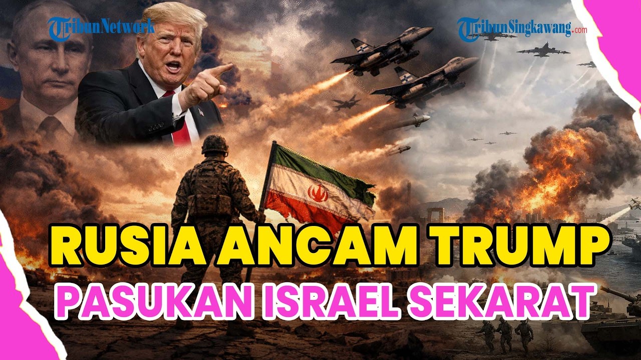 &reg;️🔴 PERANG AS VS IRAN❗RUSIA ANCAM TRUMP, NEGARA NATO BERI INFO INTEL KE TEHERAN, ISRAEL SEKARAT