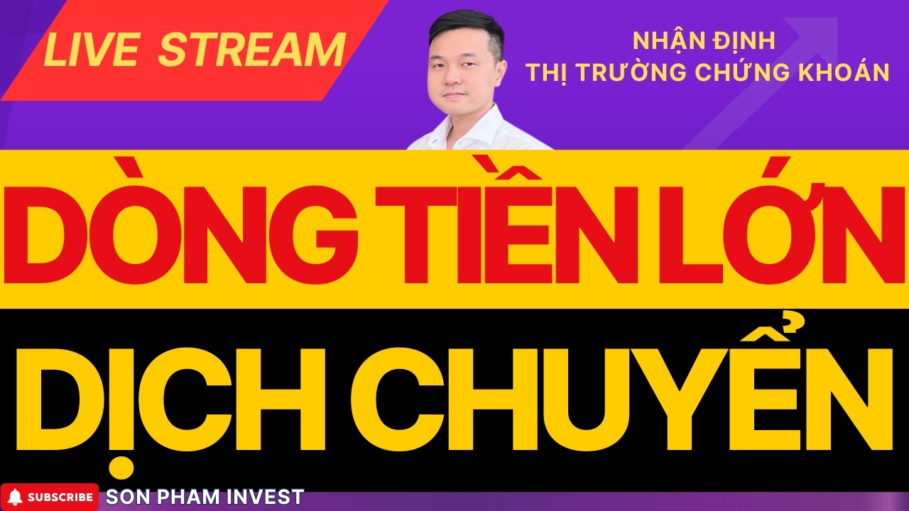 🔴DÒNG TIỀN LỚN DỊCH CHUYỂN - CHỜ ĐÁY 2 VNINDEX - CƠ HỘI SINH RA TỪ KHỦNG HOẢNG