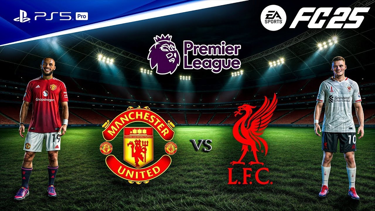 FC 25 - Liverpool vs. Man United Premier League 25/26 Full Match | PS5™ [4K60] UNBELIEVABLE PENALITY
