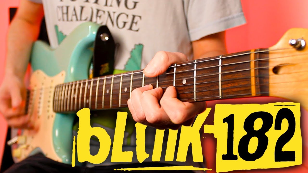 Blink 182 -  Dance With Me Guitar Cover
