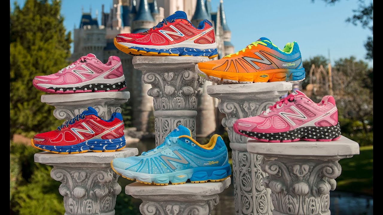 runDisney - New Balance 2016 Limited CHARACTER collection - Dumbo, Mickey, Minnie & Little Mermaid