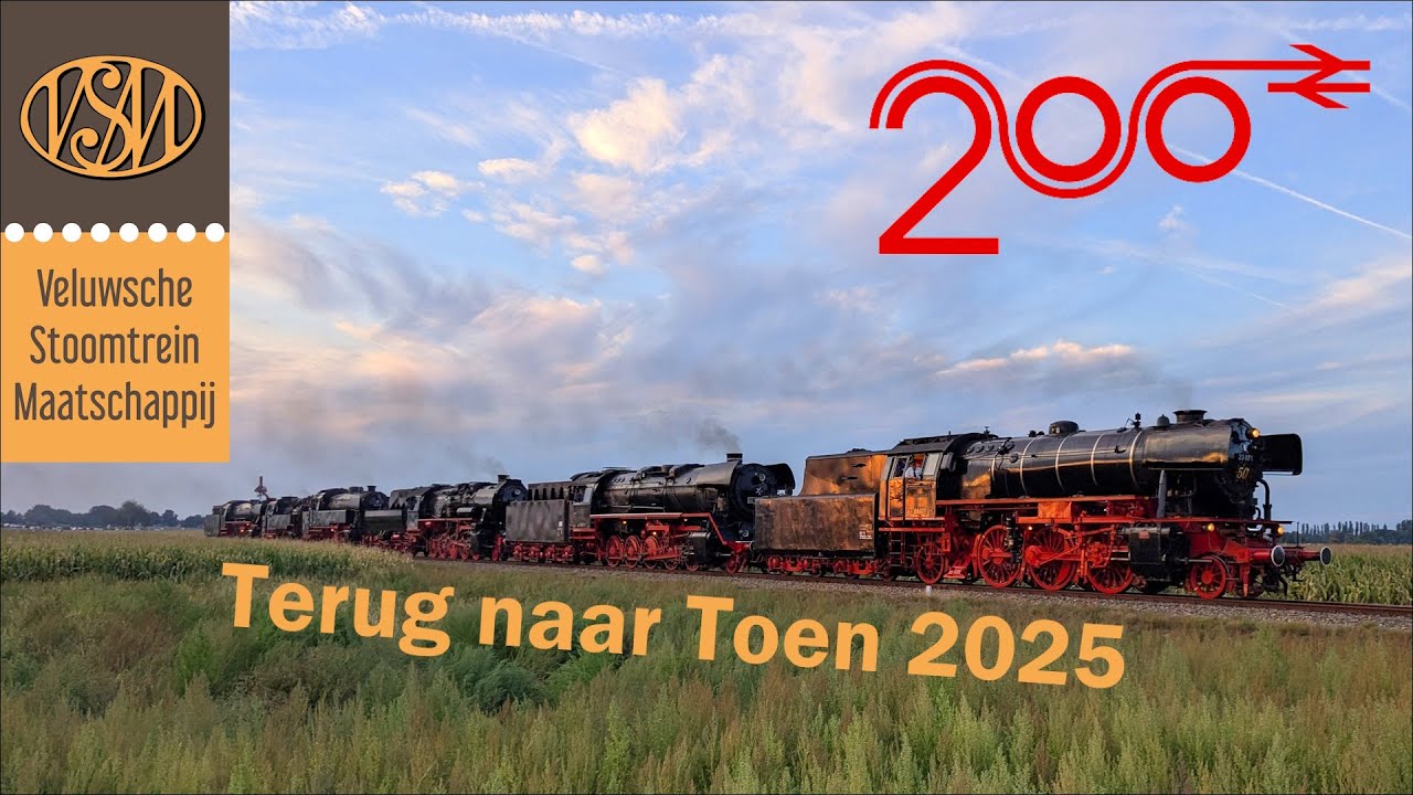 Terug naar Toen Steam Gala 2025 | Celebrating 50 Years of Railway Preservation at the VSM | 06.09.25