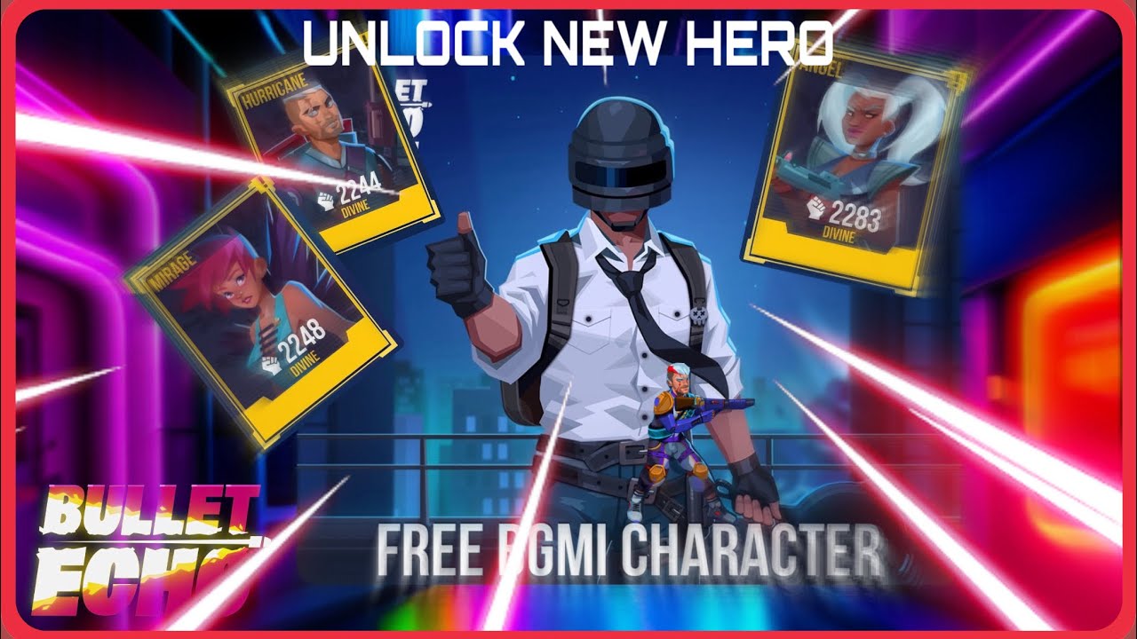 How to quickly unlock new Heroes?😲 | BULLET ECHO INDIA | BULLET ECHO | KARMA Gaming | English