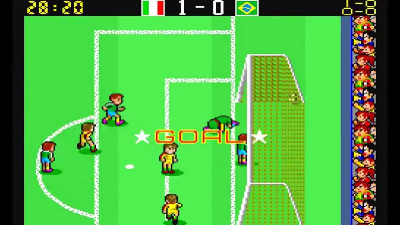 MEXICO '86 / KICK AND RUN - Taito 1986 - Micro Research 1987 by Sala Giochi 1980
