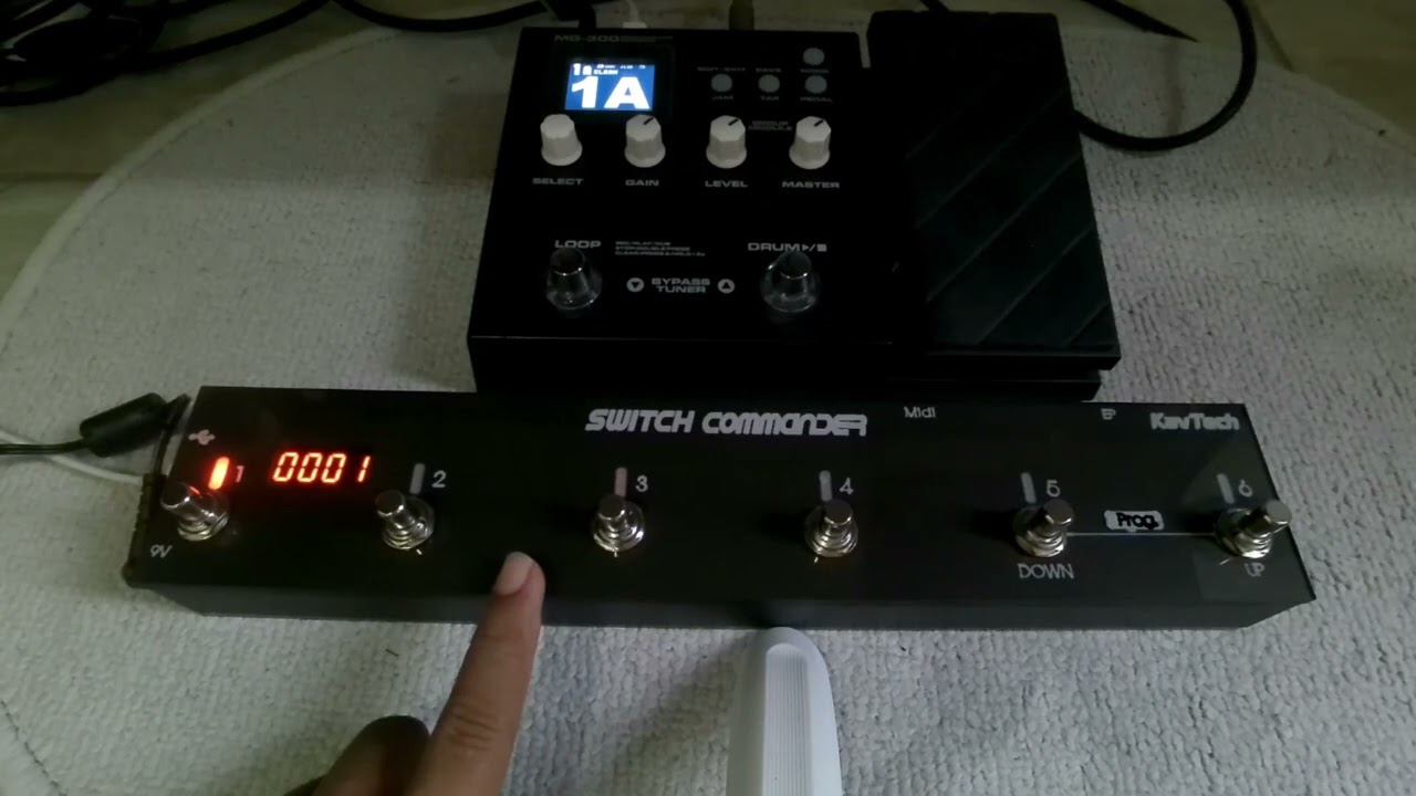 Midi Controller 6 Button for Nux Zoom