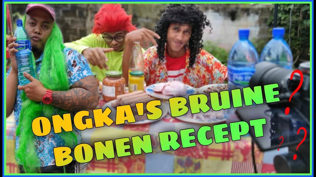 ONGKA MAAKT VOOR HET EERST BRUINE BONEN.....GONE WRONG?? || NONKA FT LONKA