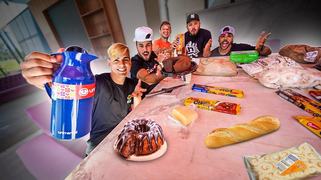 PRIMEIRO CAFÉ DA MANHÃ DA CASA NOVA ! *SIMPLES E GOSTOSO*