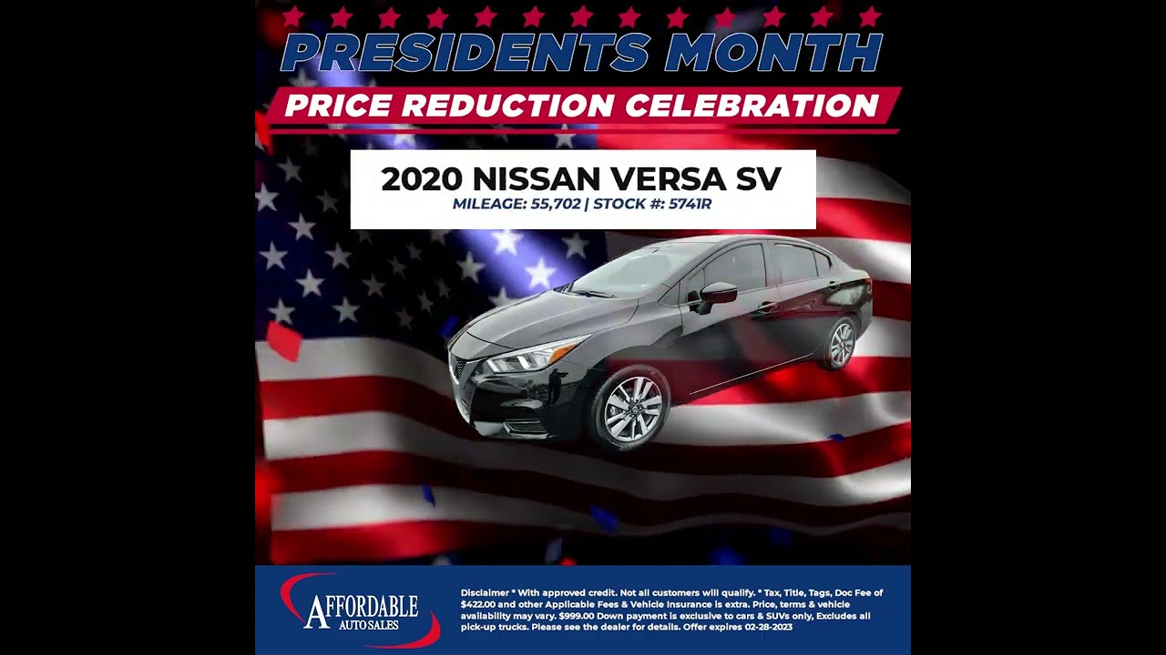 2020 Nissan Versa SV