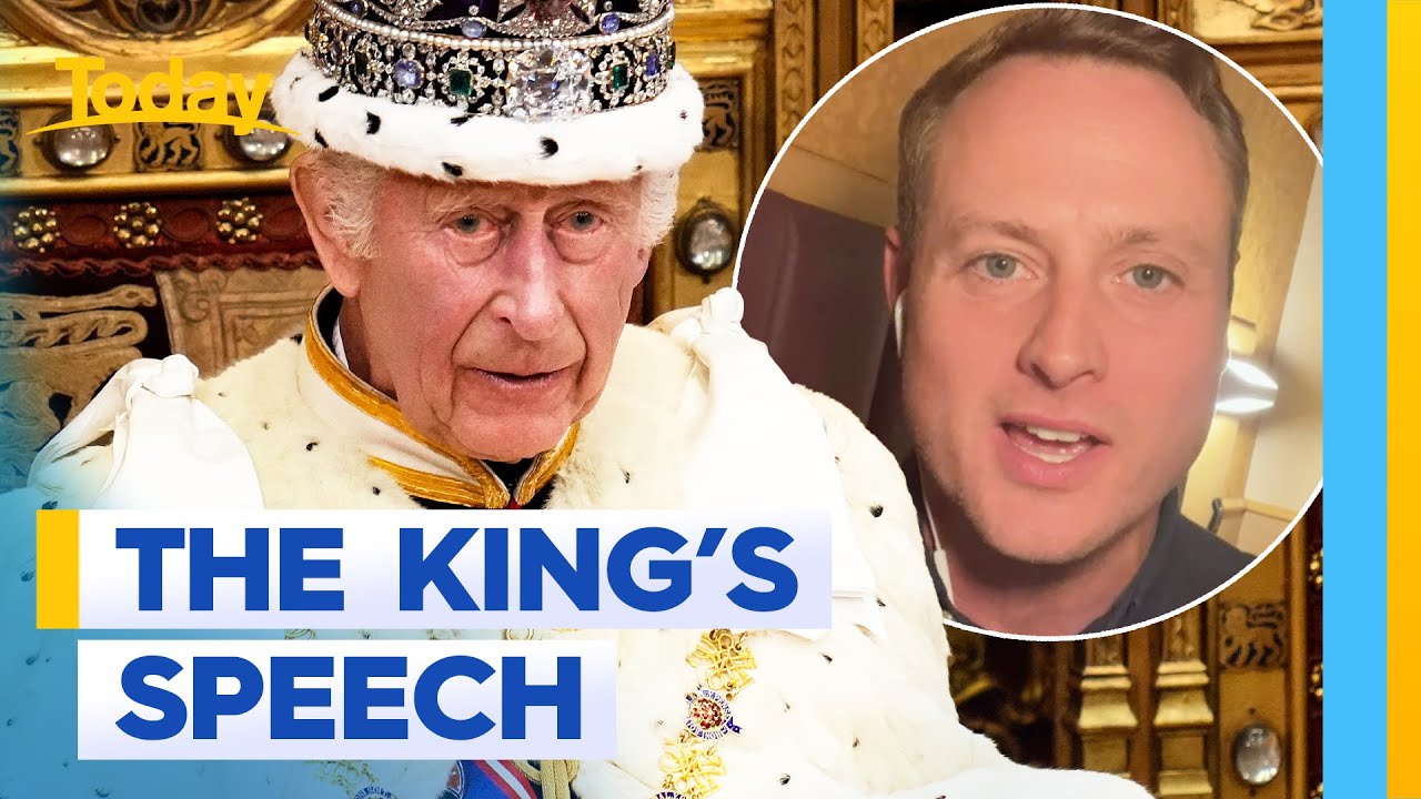 King Charles delivers speech to UK Parliament | Today Show Australia