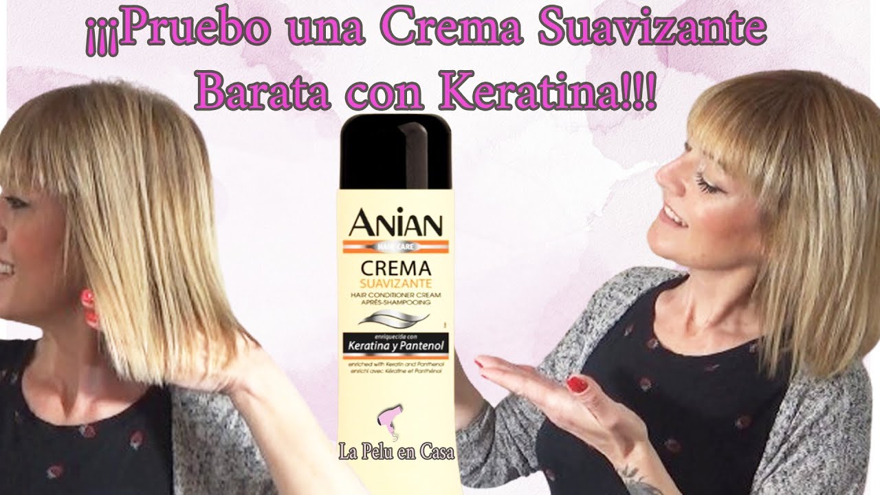 Crema Suavizante con Keratina para Cabello Fino | Suavizante para Cabello Graso y Fino