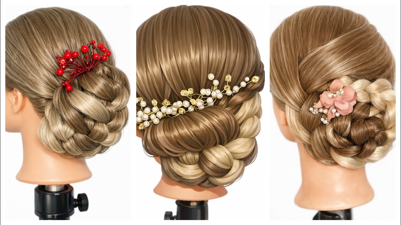 3 kolay,çekici ve trend saç modeli gelinler için