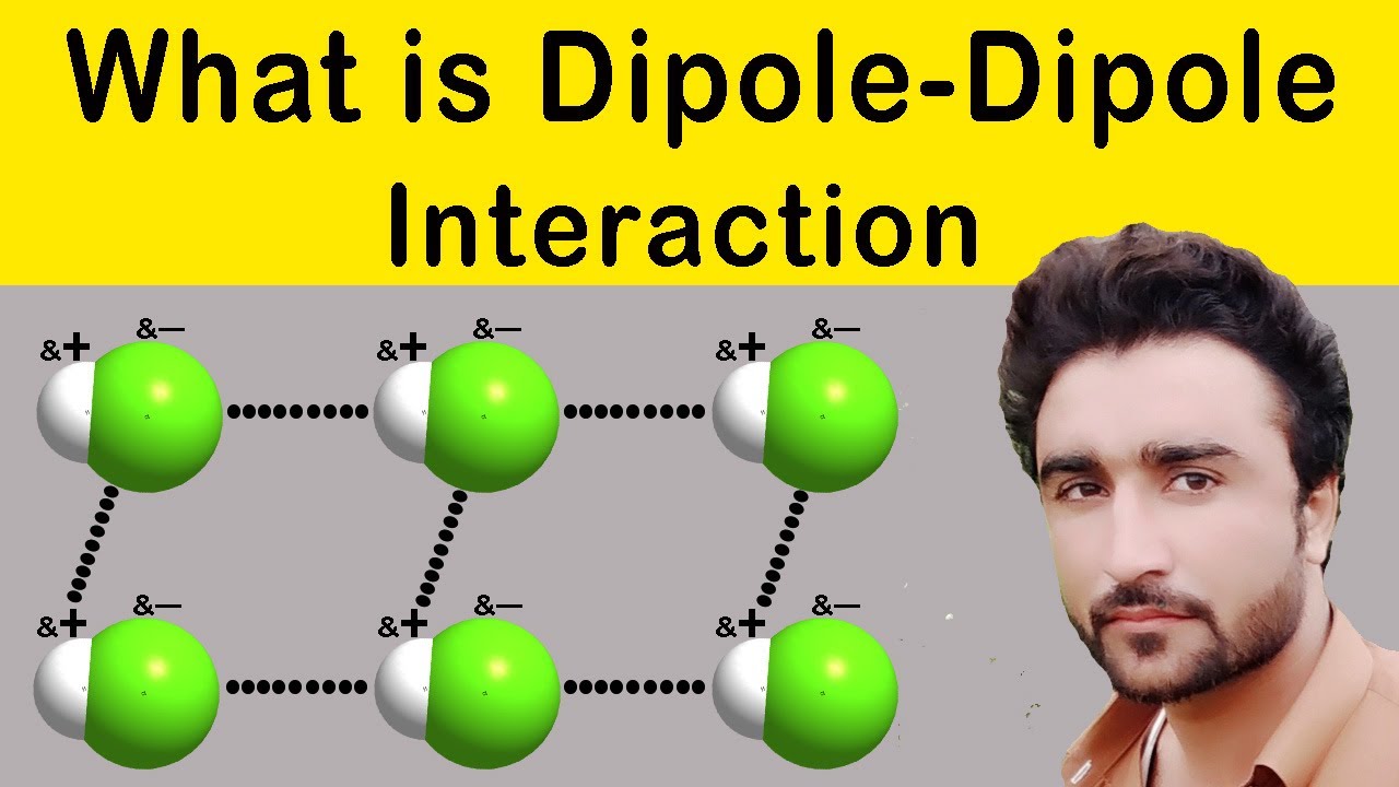 What is Dipole Dipole Interaction in Urdu Hindi Lecture