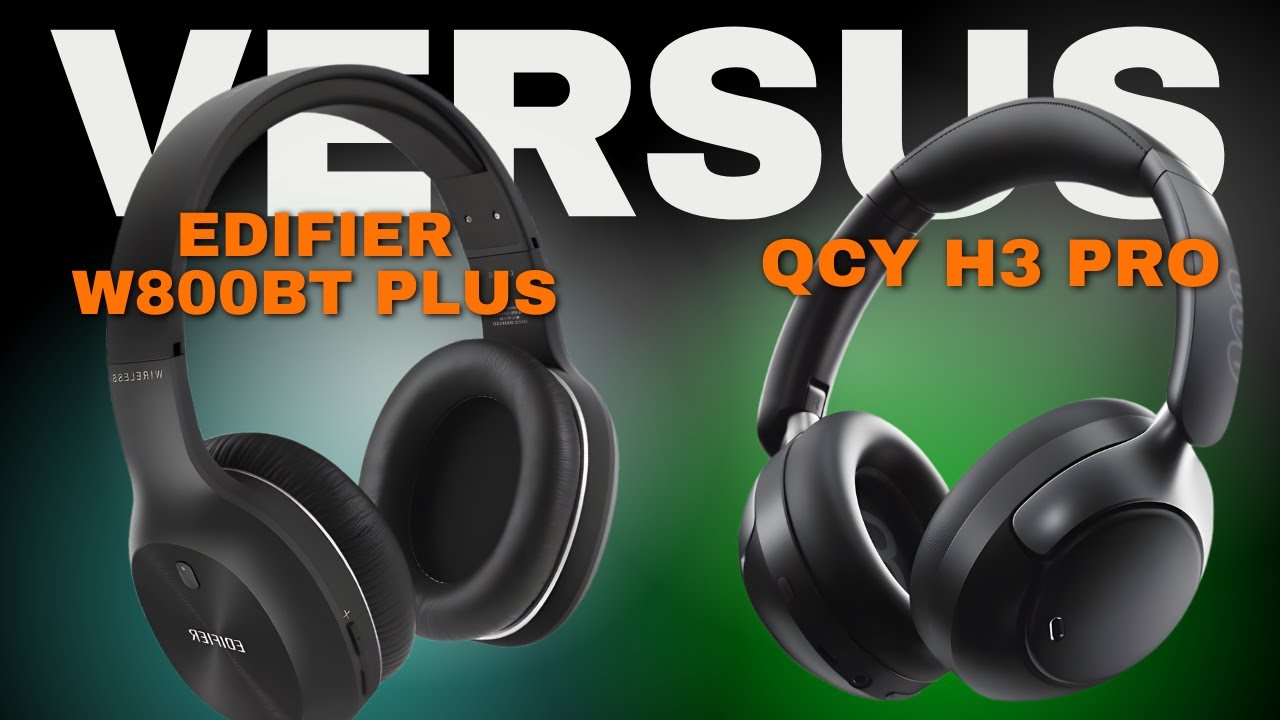 Edifier W800BT Plus Vs QCY H3 PRO - Comparativo | Qual é o Melhor? Veja!