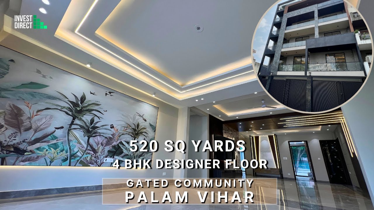 520 Sq. Yard | Premium Luxury | Gated Community | Palam Vihar !