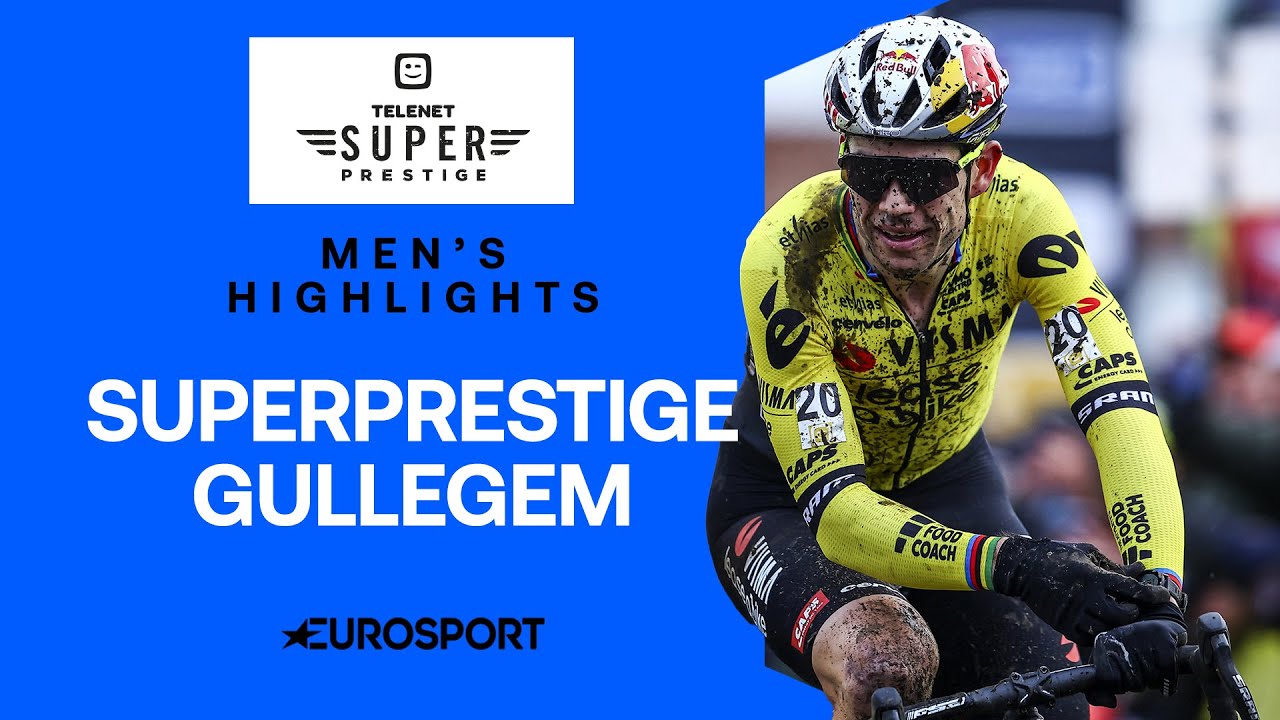 WOUT VAN AERT IN FINE FORM 🔥 | 2025 Superprestige Gullegem Men's Highlights