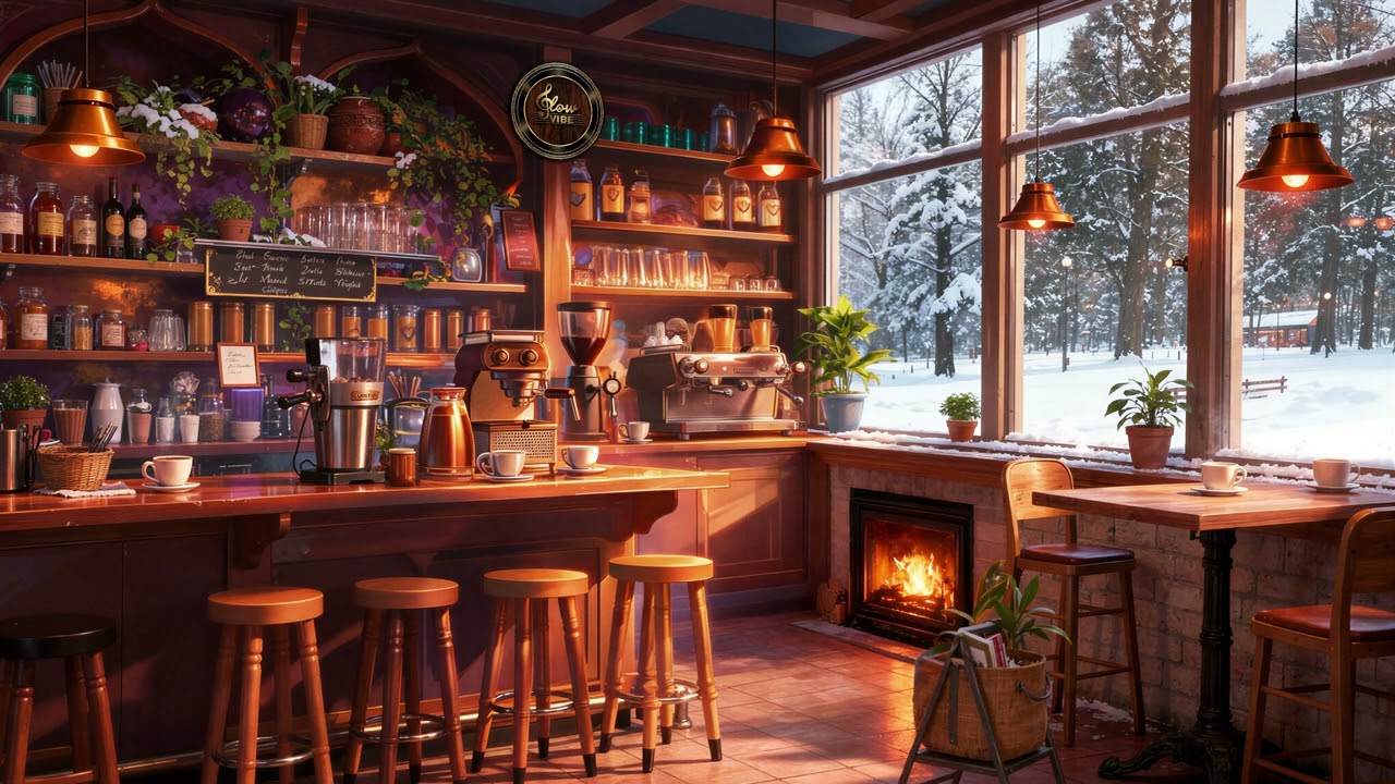 The Only 100 Minutes of Cafe Jazz You'll Ever Need for Deep Focus ☕ [4K]