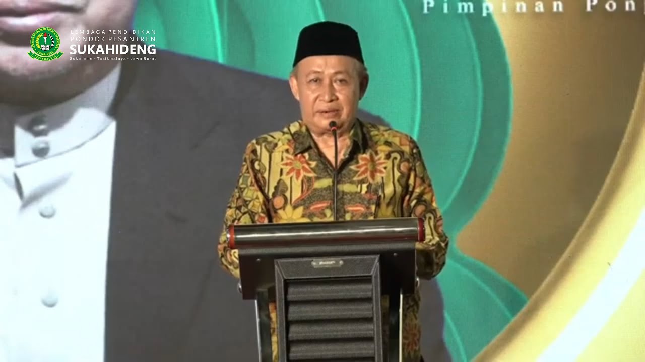 Sambutan Pimpinan Pesantren Sukahideng Drs. KH. Ii Abdul Basith Wahab | Launching KBIHU Al-Firdaus