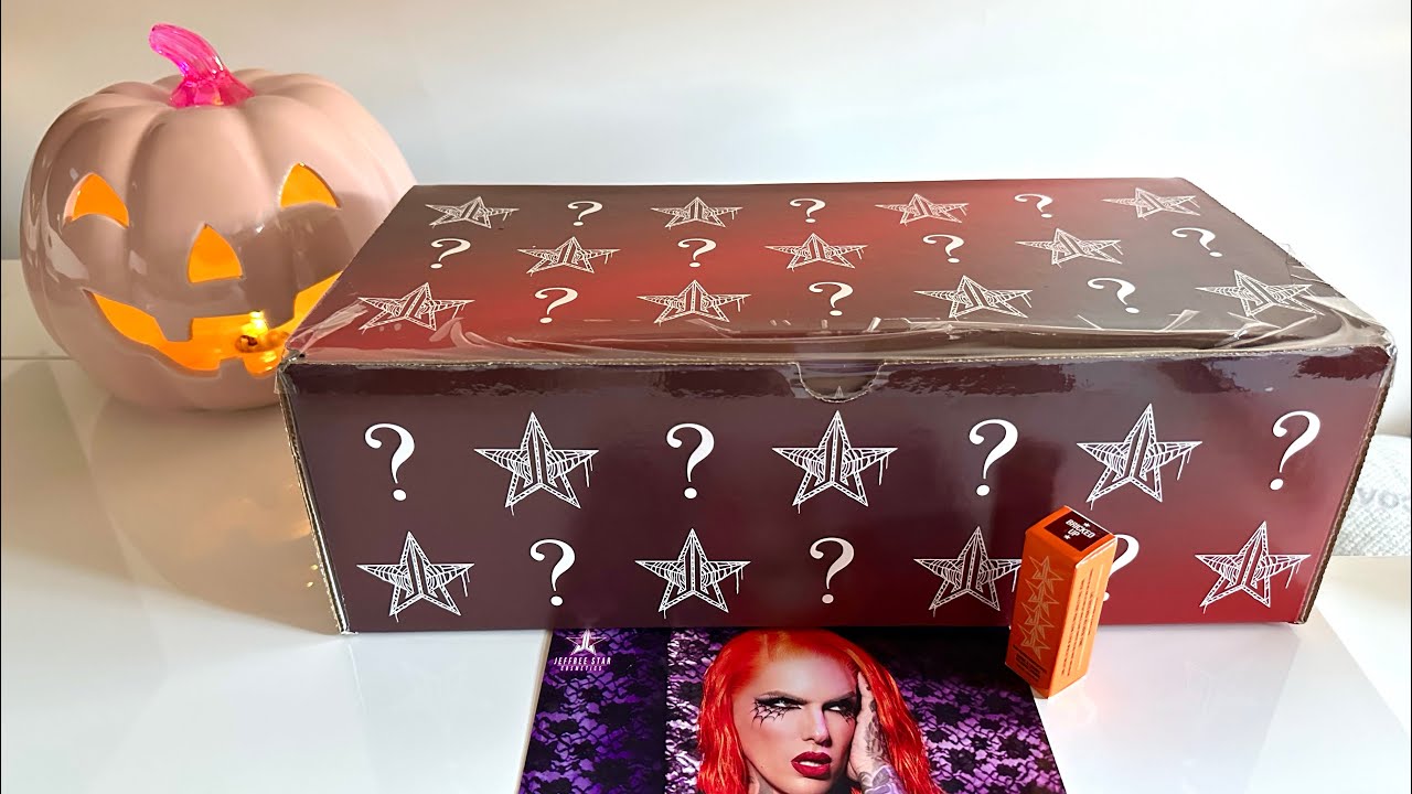 Jeffree Star Halloween Supreme mystery box 2023 unboxing