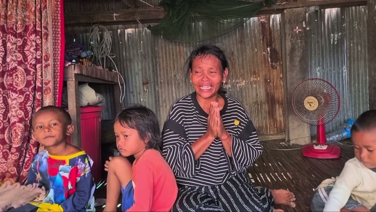 អនិច្ចាបងស្រី ដោយសារតែ ខ្វះខាត ទុកកូនង៉ានៅផ្ទះ ឃ្លានរហូតដល់ដាច់ពោះ ស្លា ។ ប់
