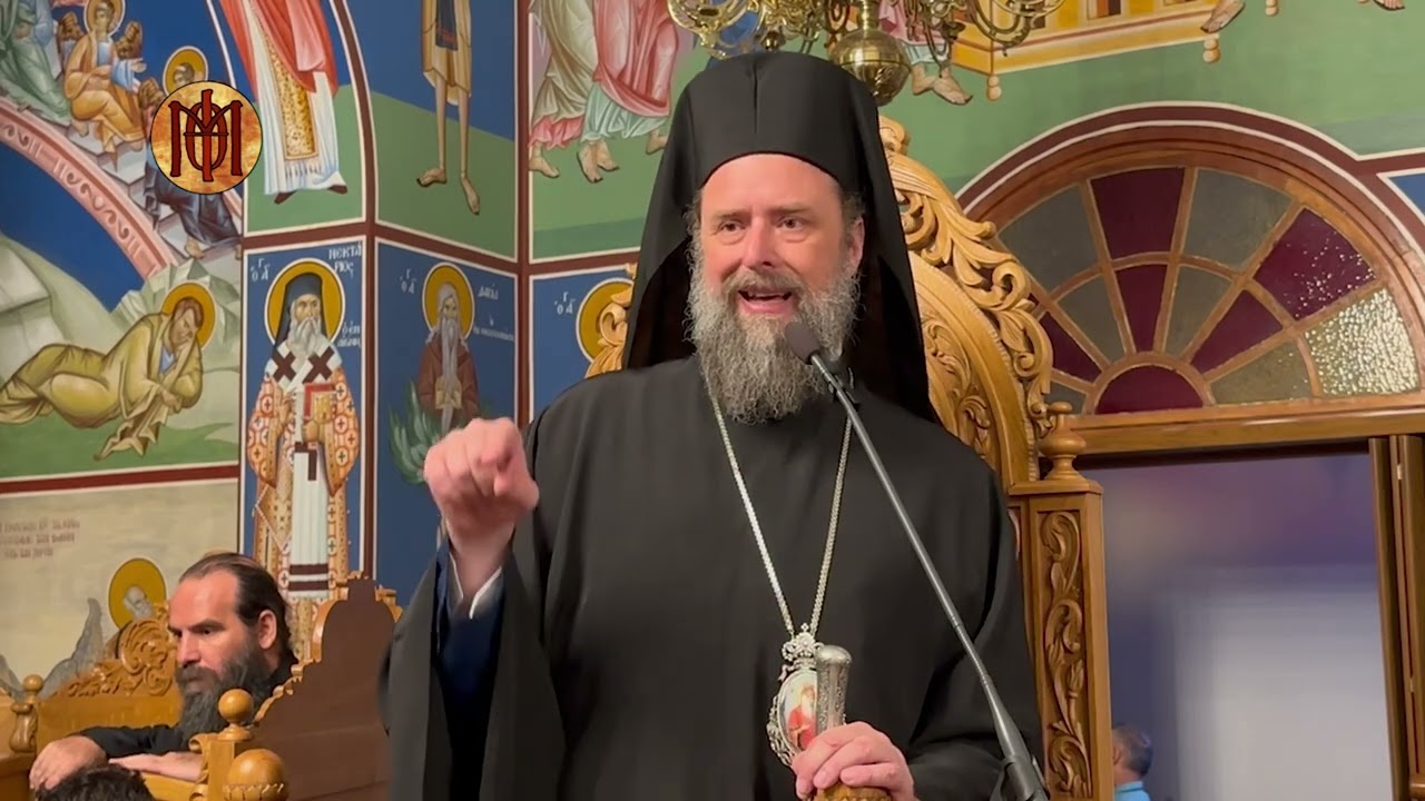 Ομιλία Μητρ.Θεσσαλονίκης κ.Φιλοθέου στην Παράκληση της Παναγίας  στο Ησυχαστήριο Αγ.Τριάδος 4-8-2024