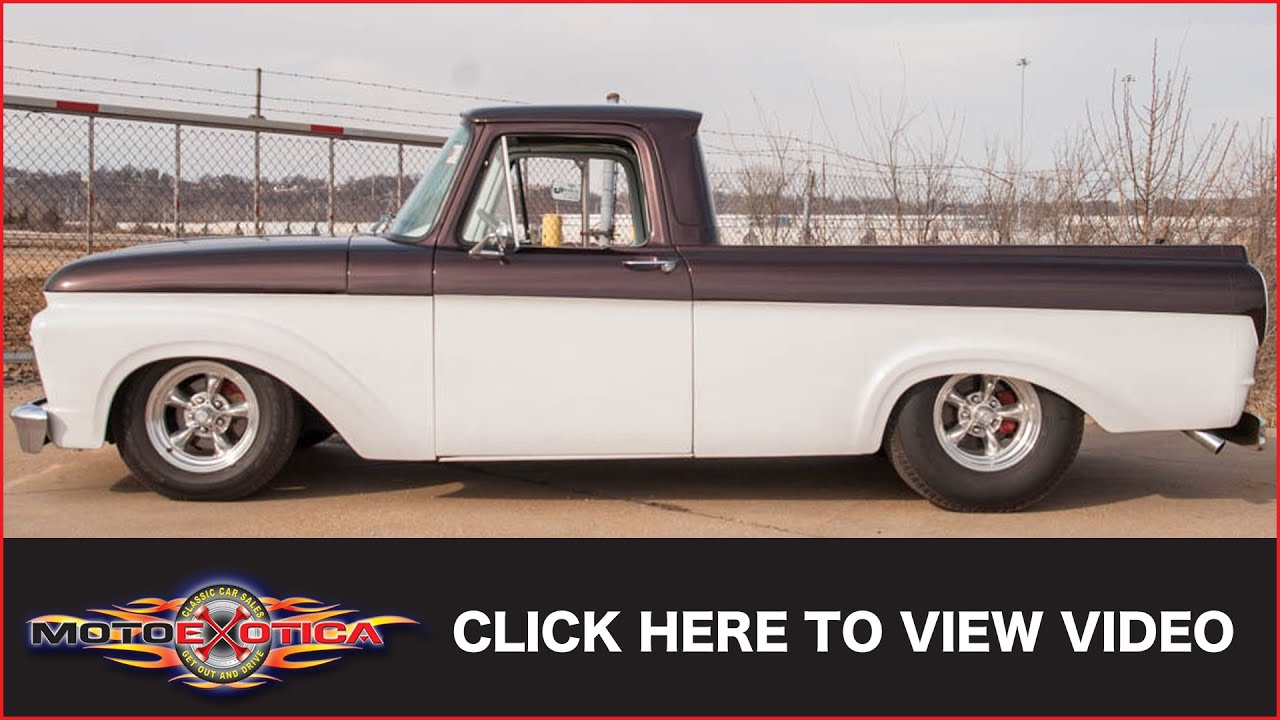 1961 Ford F100 Unibody (SOLD)