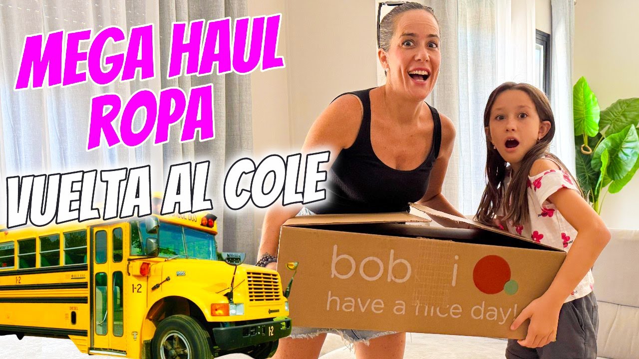 HAUL ROPA para la VUELTA AL COLEGIO de mis HIJAS! MARTINA se EMOCIONA