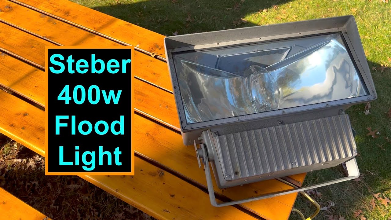 Steber Magnuliter Super 400watt Mercury Vapor Flood Light